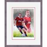 Paul Scholes - Manchester United Legend Framed Limited Edition Art Print by Stephen Doig