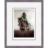 Kauto Star & Ruby Walsh Framed Limited Edition Art Print by Stephen Doig
