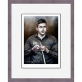Ronnie O Sullivan Framed Limited Edition Art Print by Stephen Doig