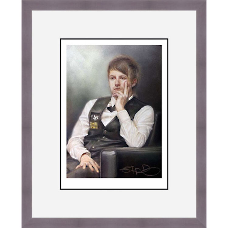 Judd Trump Framed Limited Edition Art Print by Stephen Doig