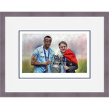 Champions - Manchester City Framed Limited Edition Art Print by Stephen Doig