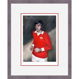 George Best - Man United Legend Framed Limited Edition Art Print by Stephen Doig
