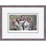Andy Murray - Wimbledon 2012 Framed Limited Edition Art Print by Stephen Doig