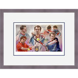 Andy Murray - London 2012 Framed Limited Edition Art Print by Stephen Doig