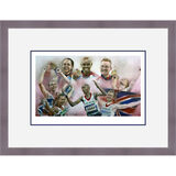 Super Saturday - London 2012 Framed Limited Edition Art Print by Stephen Doig