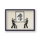 The Earth Without Art Framed Art Print by Banksy