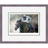 Horsepower - Frankel Framed Limited Edition Art Print by Stephen Doig