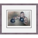 Mike Tyson - Legend Framed Limited Edition Art Print by Stephen Doig