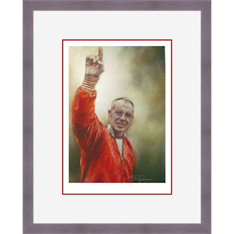 Bill Shankly - "I Was Made For Liverpool" Framed Limited Edition Art Print by Stephen Doig