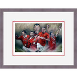 Ryan Giggs - United Through & Through Limited Edition Art Print by Stephen Doig