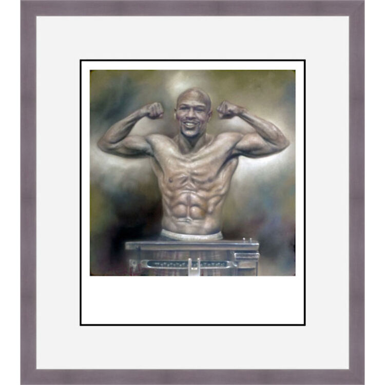 Floyd Mayweather Framed Limited Edition Art Print by Stephen Doig