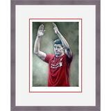 Thank You - Steven Gerrard Limited Edition Art Print by Stephen Doig