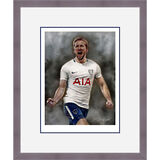 Harry Kane - Tottenham Number 10 Framed Limited Edition Art Print by Stephen Doig