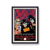 Guns N Roses Reworked Vintage Music Framed Art Print
