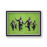 Beanfield Framed Art Print by Banksy