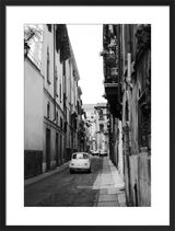 Cinquecento Bianco Framed Art Print by Flo Smith