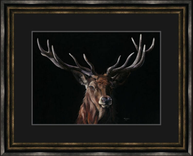 Red Emperor Framed Limited Edition Art Print by Kay Johns