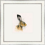 Thinking of You - Hares Framed Limited Edition Art Print by Kay Johns