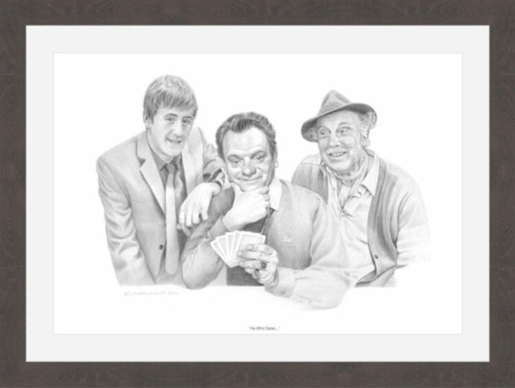 Only Fools and Horses Framed Art Print by Jonathan Roberts