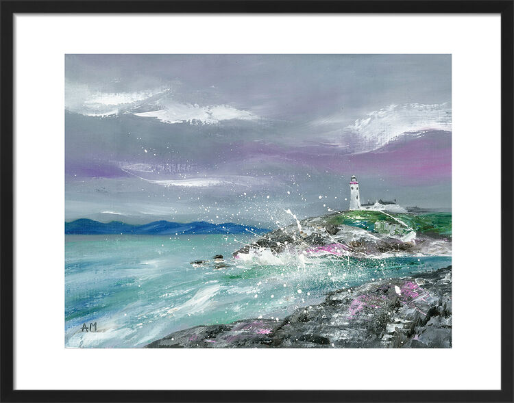 Fanad Lighthouse Framed Art Print by Alison McIlkenny