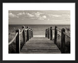 Pathway to Paradise Framed Art Print by Dennis Frates