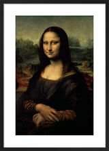 Mona Lisa, c.1503 Framed Art Print by Leonardo da Vinci