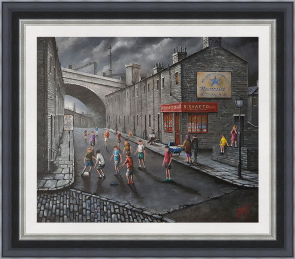 Shoot Framed Limited Edition Art Print by Peter Davidson