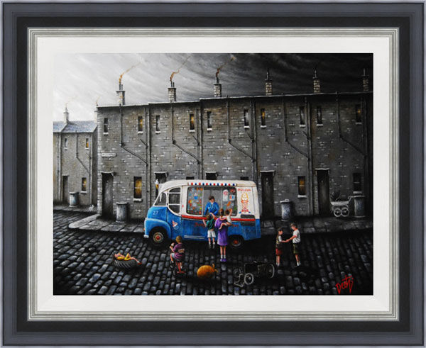 Screwball Please Framed Limited Edition Art Print by Peter Davidson