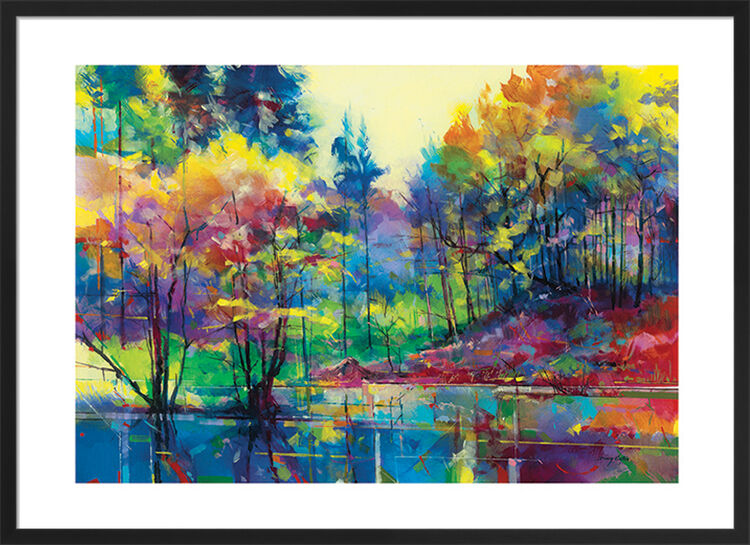 Meadowcliff Pond Framed Art Print by Doug Eaton