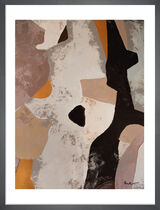 Earth And Ember I Framed Art Print by Anna Bernad