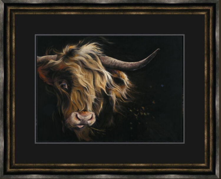 Lady McCoo Framed Limited Edition Art Print by Kay Johns