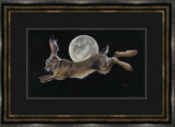 To the Moon and Back Framed Limited Edition Art Print by Kay Johns