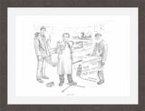 Only Fools and Horses Framed Art Print by Jonathan Roberts