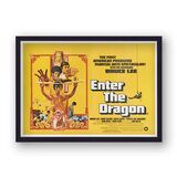 Enter the Dragon Vintage Movie Poster