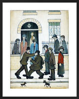 A Fight, c.1935 Framed Art Print by L.S. Lowry