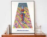 Vintage Campari Milton Print 2 Framed Art Print