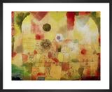 Kosmisch durchdrungene Landschaft (Cosmic Landscape) 1917 by Paul Klee