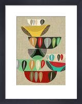 Au Naturelle Art print by Inaluxe