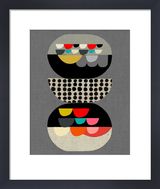 Conversations in Summer Art print by Inaluxe