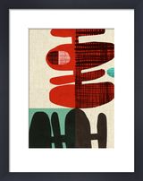 Jazz Moment Art print by Inaluxe
