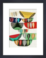 Sliced Au-Go-Go Art print by Inaluxe