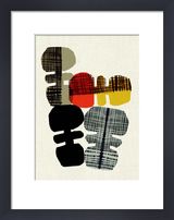 Sub Atomic Ant Dance Art print by Inaluxe