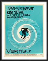 Vertigo Framed Art Print by Saul Bass