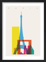 Paris Framed Art Print by Yoni Alter