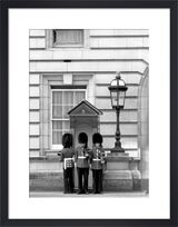 Guardsmen Buckingham Palace by Niki Gorick