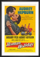 Roman Holiday Framed Art Print by Cinema Greats