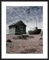 Dungeness Framed Art print by Gill Copeland