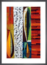 Paso-doble Framed Art Print by Rex Ray