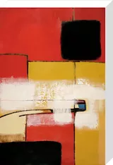 Linear Language I Canvas Art Print by Luis Parra