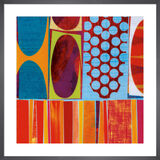 Carnivale (detail) Framed Art Print by Rex Ray